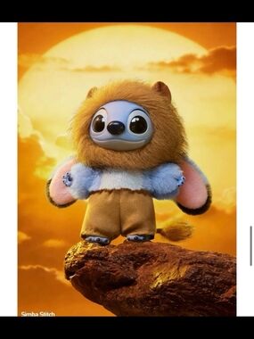 Popmart Simba Stitch Plush